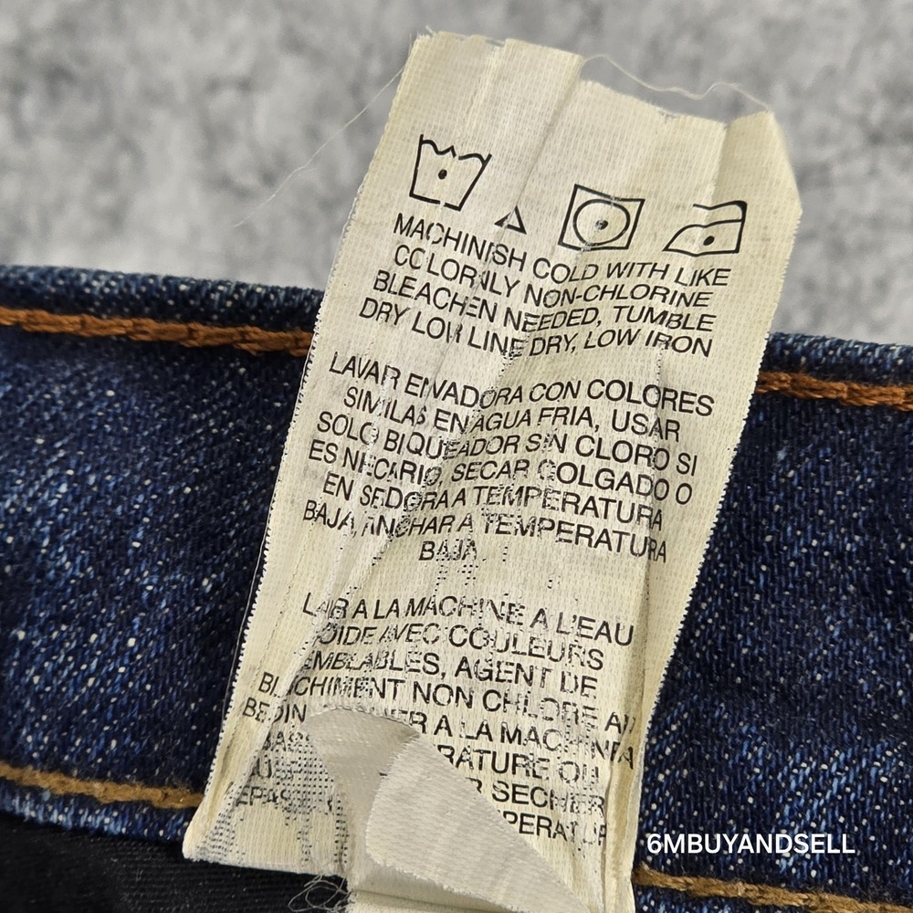 Wrangler Retro Relaxed Bootcut Jeans Mens 38x32 Fits 38x29.5 Dark Wash 10WRTJHJH - Picture 7 of 14
